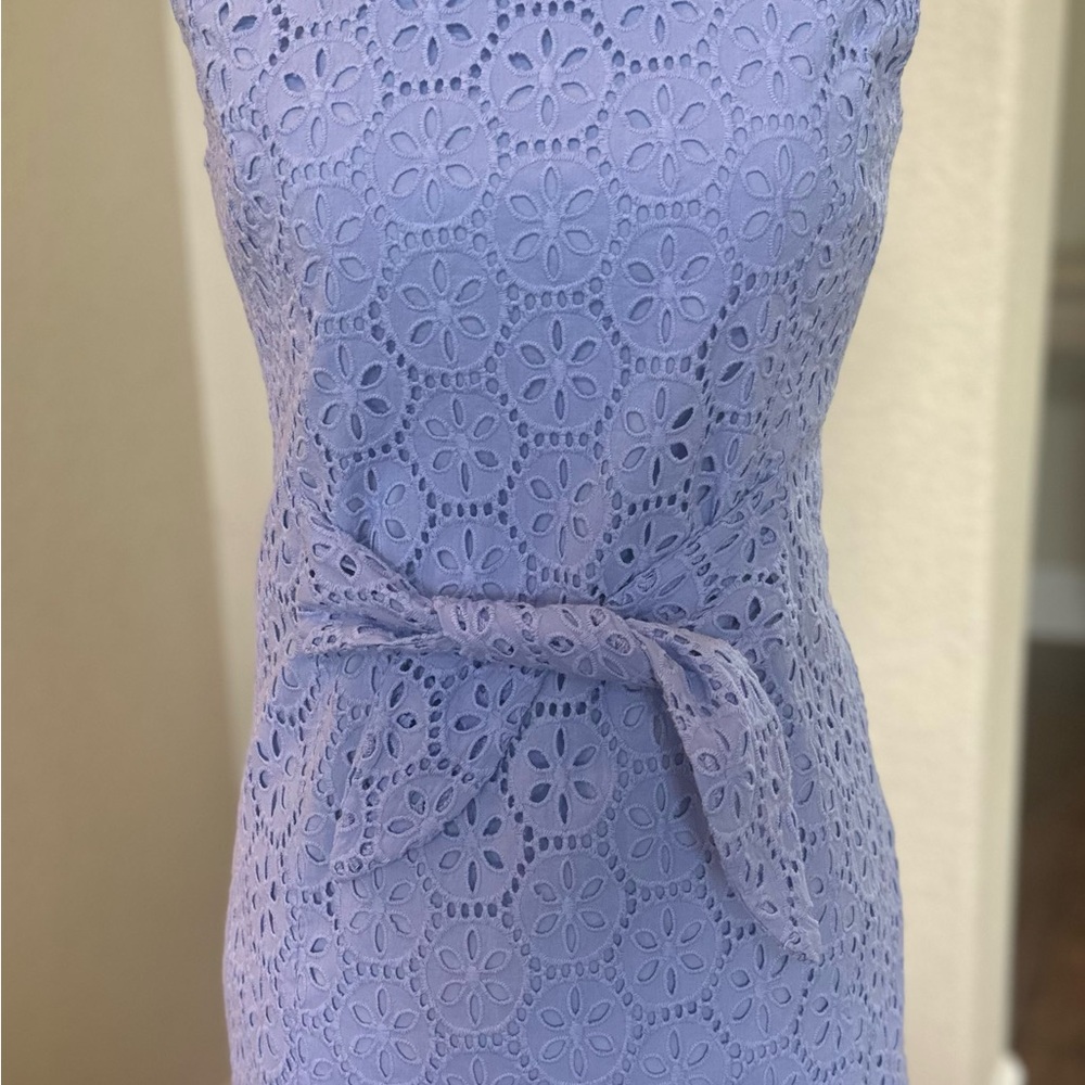 - Lilly Pulitzer Womens Periwinkle Blue
Lined Clarise Shift Dress Size 2 - Picture 3 of 5